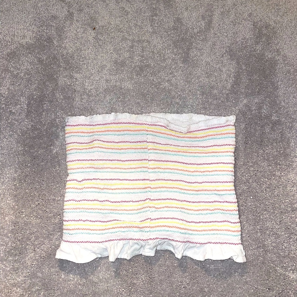 white tube top